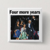 Obama: Vier jaar meer Button (Voorkant)