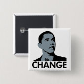 Obama: Vierkante Button wijzigen (Voorkant /achterkant)