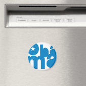 Obama vierkante magneet (Insitu (Vaatwasser))