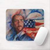 Obama: Vision Personified - Mousepad Muismat (Met muis)