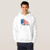 OBAMA Vlag T-Shirts & Sweatshirts Inauguratie (Voorkant volledig)