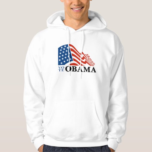 OBAMA Vlag T-Shirts & Sweatshirts Inauguratie (Voorkant)