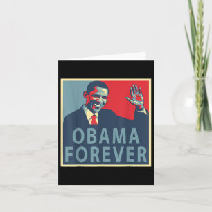 Obama voor altijd Barack President 44 Kaart