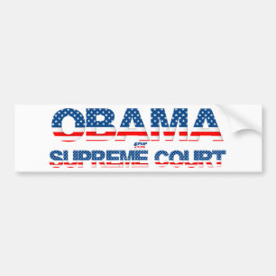 Obama voor de Bumpersticker van het Hooggerechtsho