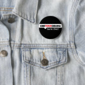 Obama voor één termijn - spel over ronde button 5,7 cm (In situ)