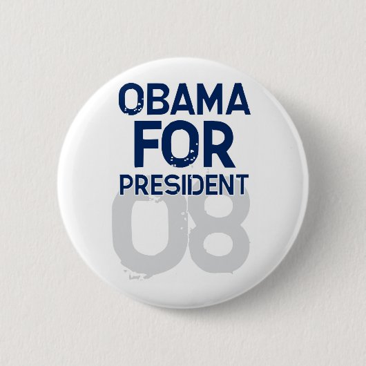 OBAMA voor President 08 - Button (Voorkant)