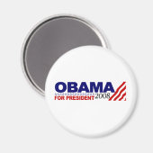 Obama voor President 2008 Magneet (Voorkant / Achterkant)