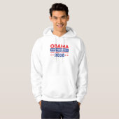 Obama voor President 2028 maakt Amerika weer zorgz Hoodie (Voorkant volledig)
