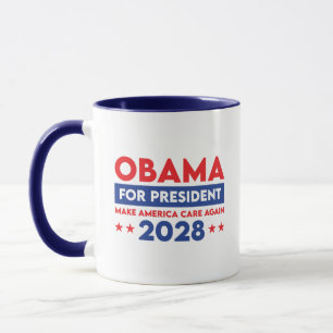 Obama voor President 2028 maakt Amerika weer zorgz Mok