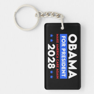 Obama voor President 2028 maakt Amerika weer zorgz Sleutelhanger