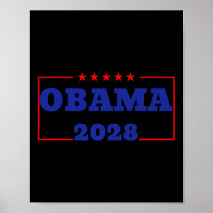 Obama voor President 2028 Obama 2028 48ste Premium Poster