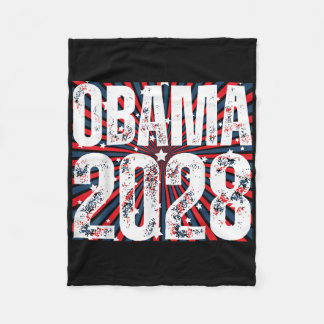 Obama voor President 2028 Obama 2028 _4 Fleece Deken