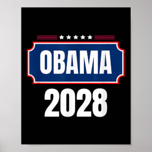 Obama voor President 2028 Obama 2028 8 Poster