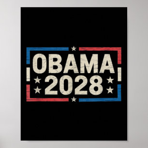 Obama voor President 2028 Obama 2028 Design Poster