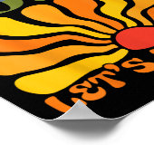 Obama voor President 2028 Obama 2028 Flower Boho R Poster (Hoek)