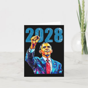 Obama voor President 2028 Obama 2028 Kaart