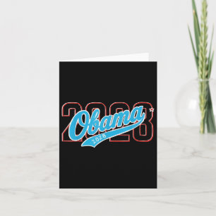 Obama voor President 2028 Obama 2028 Patriottisch Kaart