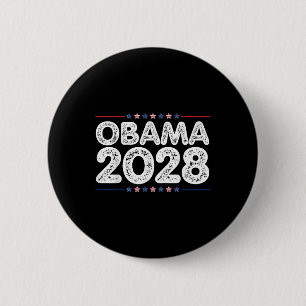 Obama voor President 2028 Obama 2028 voor vrouwen Ronde Button 5,7 Cm