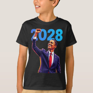 Obama voor President 2028 Obama 48ste President Am T-shirt