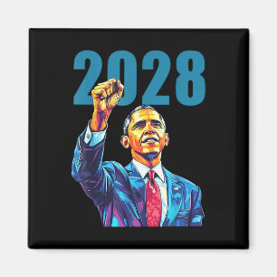 Obama voor President 2028 Obama 48ste President va Magneet