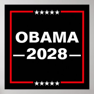 Obama voor President 2028 Poster