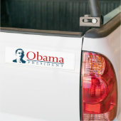 Obama voor President Bumpersticker (Op Truck)