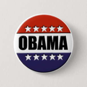 Obama voor President Button