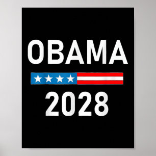 Obama voor President Patriottisch 2028 Poster