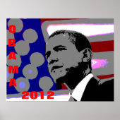 Obama voor President Poster (Voorkant)