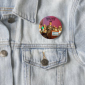 OBAMA VOOR PRESIDENT RONDE BUTTON 5,7 CM (In situ)