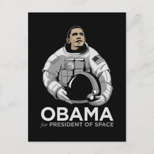 Obama voor President van de Ruimte Briefkaart