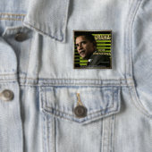 Obama voor prez vierkante button 5,1 cm (In situ)