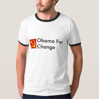 Obama voor verandering t-shirt
