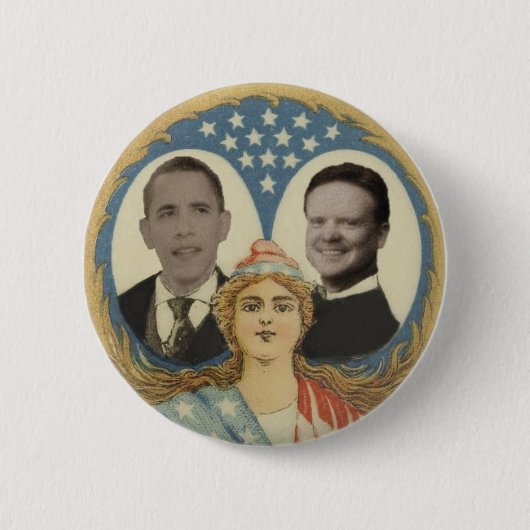 Obama/Webb Lady Liberty Button (Voorkant)
