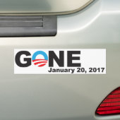 Obama Weg, 2017 Bumpersticker (Op auto)