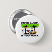 OBAMA WELFARE.jpg Ronde Button 5,7 Cm (Voorkant /achterkant)