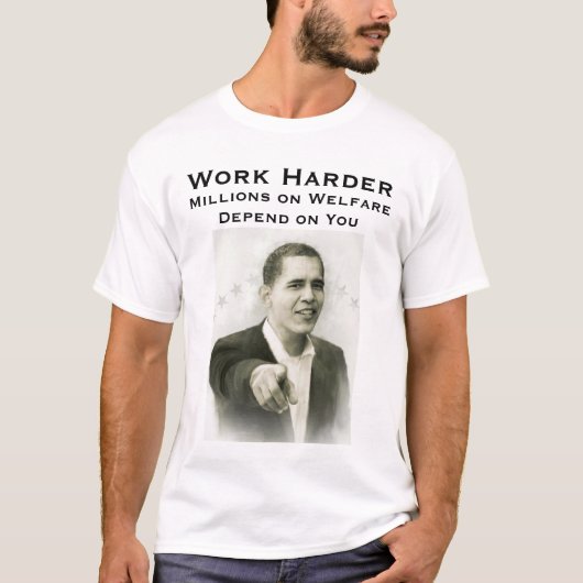 obama wil je t-shirt (Voorkant)