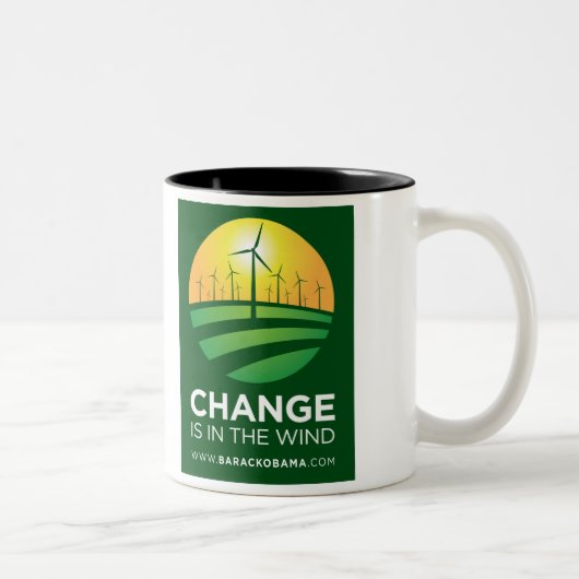Obama Winds of Change 11oz. Mok (Rechts)