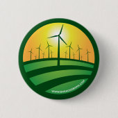 Obama Winds of Change Button (Voorkant)