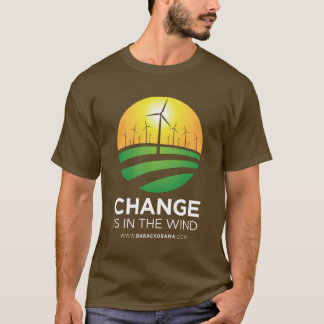 Obama Winds of Change Mannen T-Shirt
