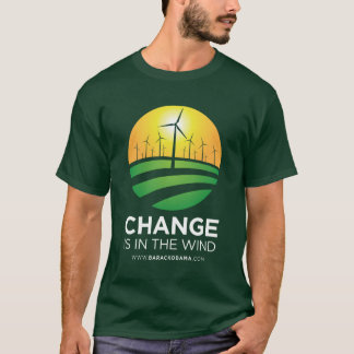 Obama Winds of Change Mannen T-Shirt