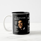 OBAMA WINS CONGRATULATIONS TWEEKLEURIGE KOFFIEMOK (Links)