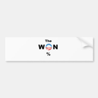 Obama WON! Bumpersticker