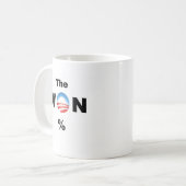 Obama WON! Koffiemok (Voorkant links)