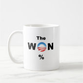 Obama WON! Koffiemok (Links)