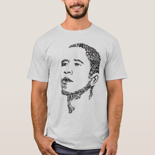 Obama Words of Hope T-shirt (Voorkant)