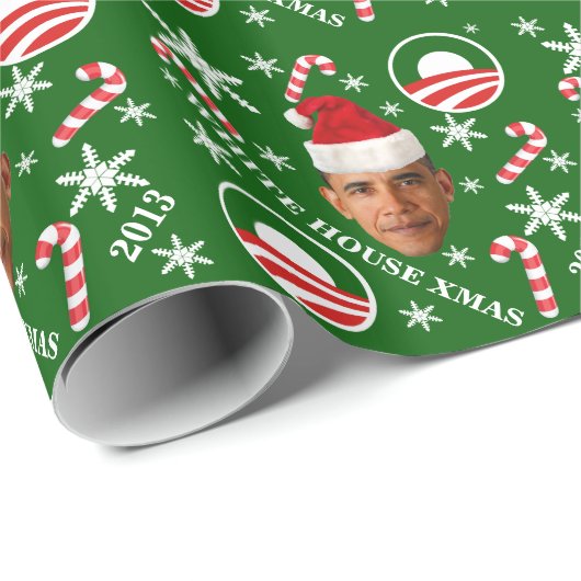 Obama Wrapping Paper Cadeaupapier (Rol Hoek)