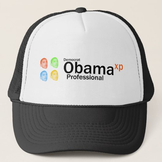 Obama XP Professional Trucker Pet (Voorkant)