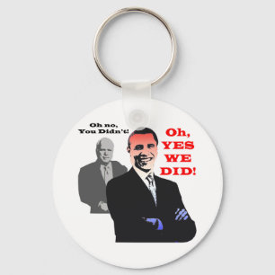 Obama YES DAT WE HEBBEN GEDEID Sleutelhanger