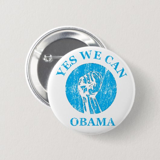 "Obama Yes we can" Button (Voorkant /achterkant)